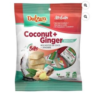 Coconut + Ginger Snacks